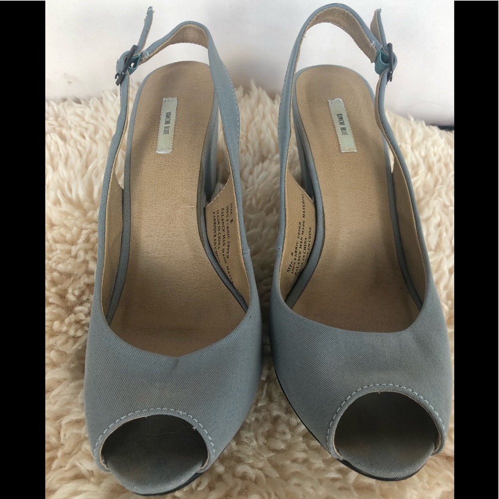 Urban outfitters kimchi blue slingback heels shoes